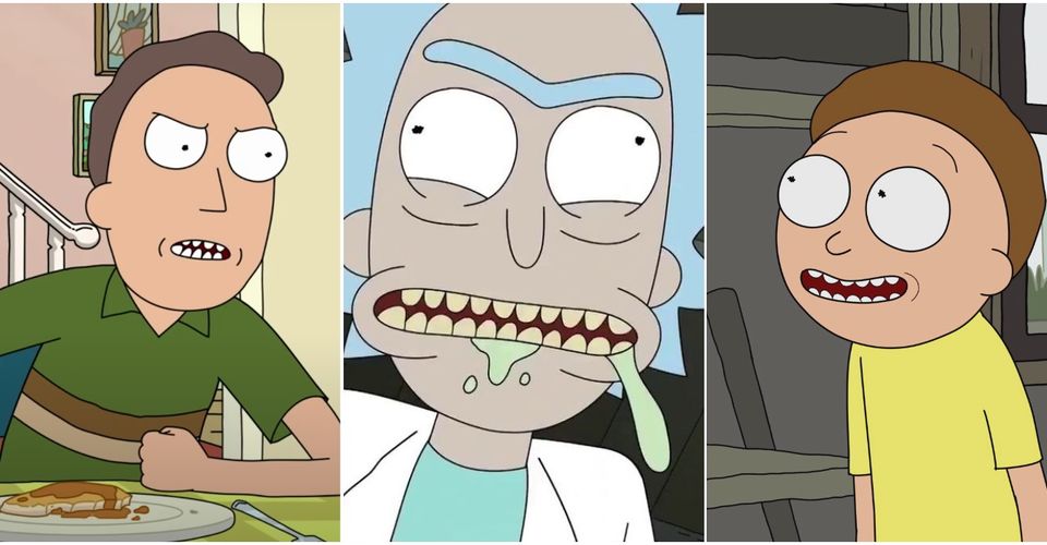 «Рик и Морти» персонажи vs актеры